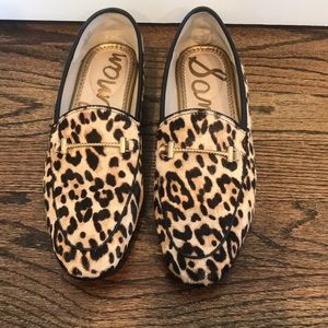 Sam Edelman Loraine Bit Loafer Leopard Size 4.5